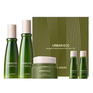 Набор THE SAEM URBAN ECO HARAKEKE DEEP MOISTURE SKIN CARE 3 SET (150ml + 150ml + 50ml)
