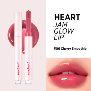 Губная помада PERIPERA HEART JAM GLOW LIP #06 CHERRY SMOOTHIE (1ea)