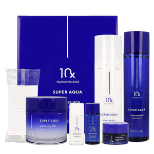 Набор MISSHA SUPER AQUA ULTRA HYALRON 3-PIECE SET 10X + MINIATURES (200ml + 130ml + 70ml)