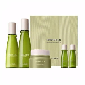 Набор THE SAEM URBAN ECO HARAKEKE SKIN CARE 3 SET + MINIATURES (180ml + 140ml + 50ml)