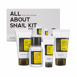 Набор COSRX ALL ABOUT SNAIL KIT 4-STEP (20ml+30ml+5ml+20gr)